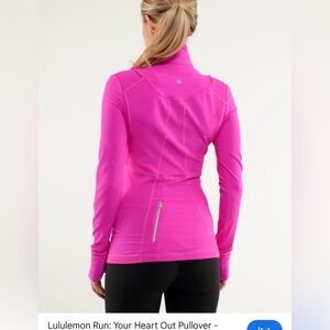 Lululemon run your heart out pullover